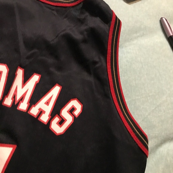 Philadelphia Sixers Tim Thomas vintage Champion #1 - Picture 12 of 12